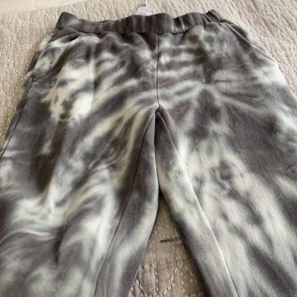 NWT Something Navy Aspen Wide Leg Sweatpants - Picture 5 of 6